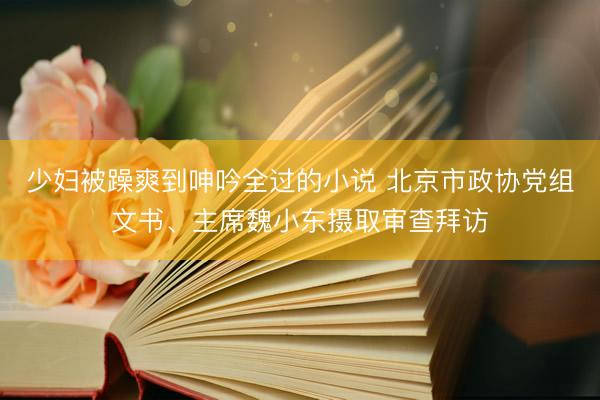 少妇被躁爽到呻吟全过的小说 北京市政协党组文书、主席魏小东摄取审查拜访